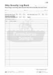 Ship security logbook - Moehlke